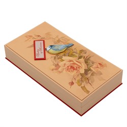 Пастильное ассорти "Птичка в руке", музыкальная коробка 00135